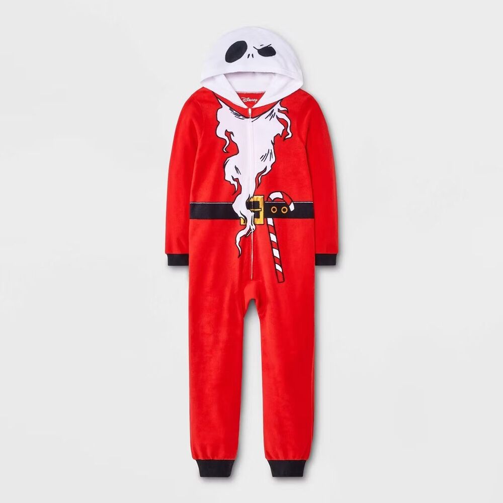 Disney The Nightmare Before Christmas Jack Skellington Pajamas Kids XS 4/5 NEW